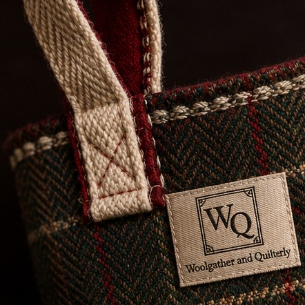Branded christmas stockings with logo